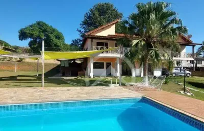 Chácara com 6 dormitórios, 1400 m² - venda por r$ 2.300.000 ou aluguel por r$ 8.500/mês - jardim estância brasil - atibaia/sp