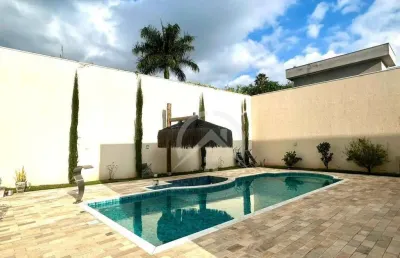 Casa com 5 suites em codominio fechado proximo ao centro para alugar, por r$ 12.000/mês (o pacote) - atibaia/sp