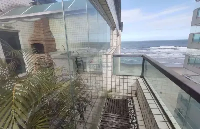 Cobertura duplex com vista para o mar, 2 suítes, ofurô e lazer completo 152m² de puro conforto
