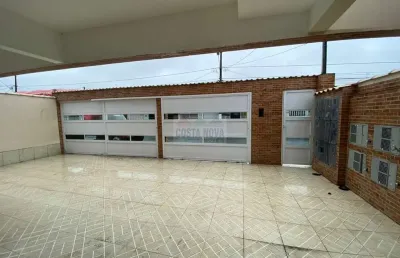 Casa sobrado com 48,56m², são 2 quartos, sala, cozinha, banheiro e garagem