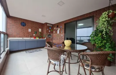 Venda de apartamento de 145 m² com 3 suítes e vista mar na guilhermina em praia grande