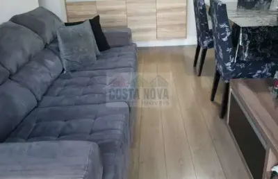 Apartamento 61m² 2 dormitórios 1 suíte 1 com 2 sacadas 1 cozinha: americana  1 vaga