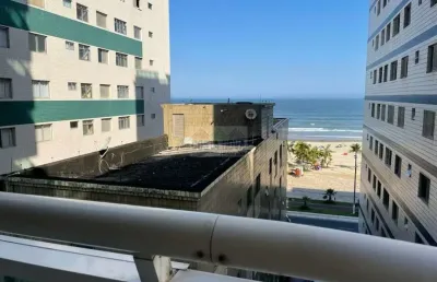 Apartamento de 126 m² com 3 suítes uma vaga vista mar praia grande  - tupi