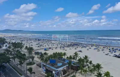 Apartamento frente mar à venda, 106 m², 3 quartos sendo 1 suíte, 1 baneiro social, 2 vagas, mirim