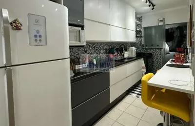 Apartamento 2 dormitórios com sacada gourmet, canto do forte