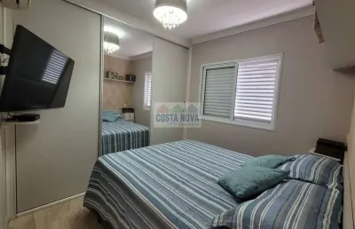 Apartamento com 2 quartos sendo 1 suíte, 2 banheiros, 2 vagas. bairro ponta da praia