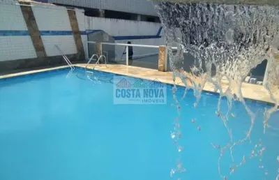 Apartamento 60m2 canto do forte - mobiliado - piscina e churrasqueira