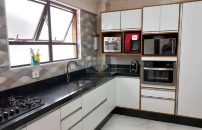 Apartamento de 3 quartos com suíte, gonzaguinha de 110m² com garagem demarcada
