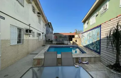 Casa com 4 dorms, piscina e churrasqueira no macuco ? ampla e confortável