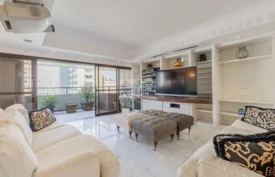 Duplex com jardim privativo, 3 suítes e 4 vagas no jardim paulista