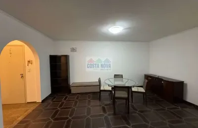 Apartamento para locação com 125m², 2 quartos sendo 1 suíte, 2 banheiros, 1 sala, 2 vagas em santana