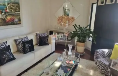 Amplo apartamento com 3 suítes e lareira na vila suzana, 164m² e hall privativo