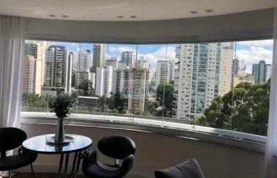 Apartamento à venda com 116m², 2 quartos, 2 suítes, 3 vagas no brooklin à 150m do metrô campo belo