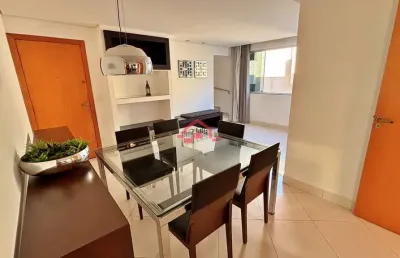 Cobertura para alugar com 3 quartos, 01 suíte, 02 vagas, no bairro castelo, belo horizonte–mg
