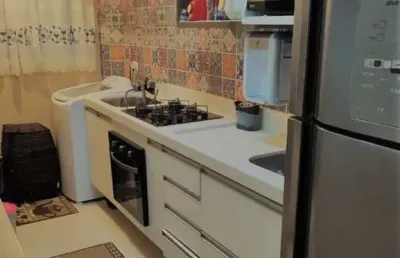 Oportunidade: apartamento à venda em cotia-sp, jardim dos ipês - 2 quartos, 2 salas, 1 banheiro, 1 vaga, 49m²
