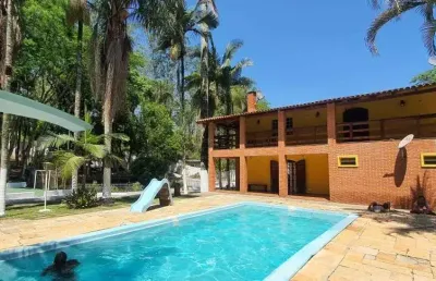 Chácara à venda, 3 quartos, 1 suíte, 8 vagas, jardim pinheirinho - embu das artes/sp