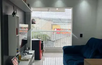 Apartamento à venda, 2 quartos, 1 suíte, 1 vaga, jardim wanda - taboão da serra/sp