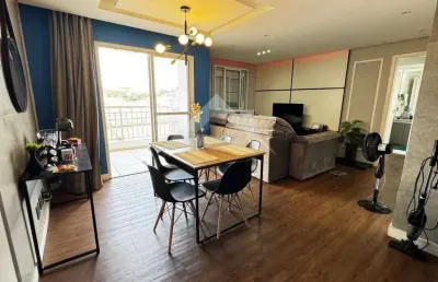 Apartamento à venda, 2 quartos, 1 suíte, 1 vaga, jardim wanda - taboão da serra/sp