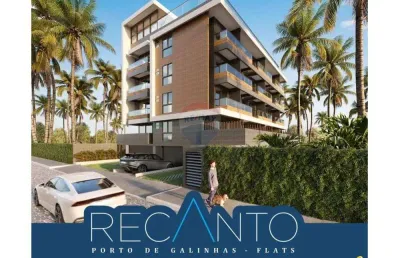 Flat com 1 quarto à venda na Carvalho,qd2 Merepe Ii, Porto de Galinhas, Ipojuca