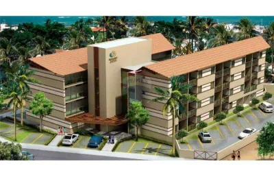 Apartamento, 27m com área de lazer - porto de galinhas