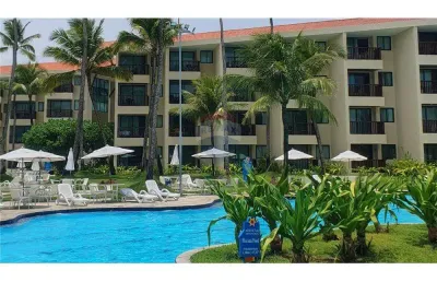 **flat mobiliado no marulhos resort muro alto, ipojuca**