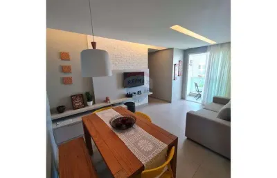 Apartamento 3 quartos mobiliado no palm village acqua em muro alto - pe