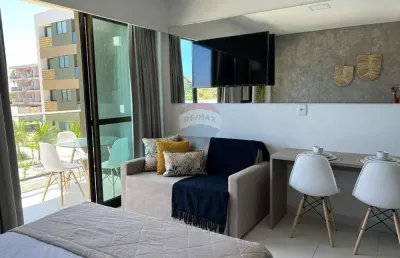 Flat studio à venda em condominio de luxo em muro alto