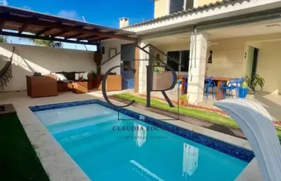 Casa em condomínio fechado com 4 quartos à venda na Rua Maria dos Reis Silva, Buraquinho, Lauro de Freitas