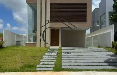Maravilhosa casa, nascente, no alphaville litoral norte!