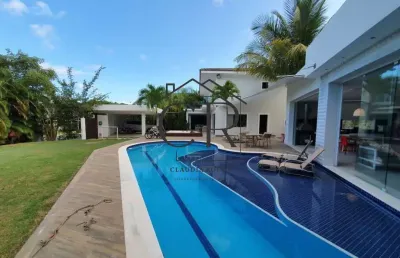 Casa em condomínio fechado com 4 quartos à venda na Rua Caraíva, Alphaville (Abrantes), Camaçari
