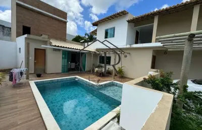 Casa em condomínio fechado com 4 quartos à venda na Rua Bem-te-vi, Alphaville (Abrantes), Camaçari