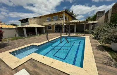 Fantástica casa em condomínio fechado com mega área externa, do ladinho de vilas do atlântico!!!