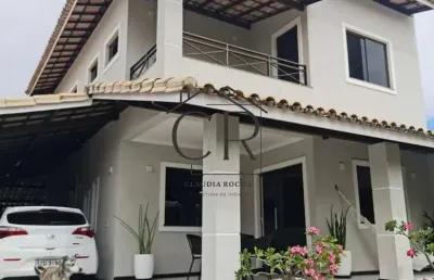 Casa em condomínio fechado com 5 quartos à venda na Rua dos Vereadores, Centro, Lauro de Freitas