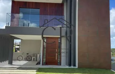 Casa em condomínio fechado com 4 quartos à venda na Rua A, Alphaville (Abrantes), Camaçari