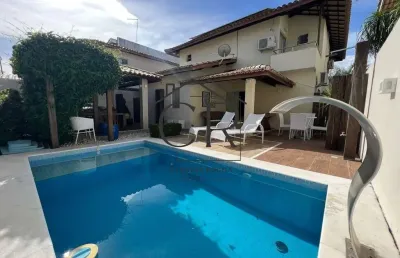 Casa em condomínio fechado com 4 quartos à venda na avenida luiz tarquínio pontes, centro, lauro de freitas por r$ 1.300.000