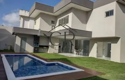 Casa em condomínio fechado com 5 quartos à venda na Rua Abrolhos, Alphaville (Abrantes), Camaçari
