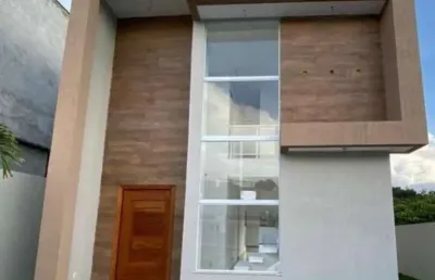 Casa em condomínio fechado com 4 quartos à venda na 1ª travessa barro vermelho, abrantes, camaçari por r$ 980.000