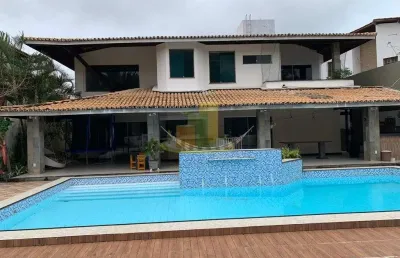 Casa maravilhosa com piscina semi olímpica em alameda fechada no coração de vilas do atlântico!!!