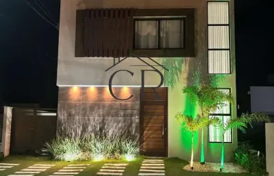 Casa em condomínio fechado com 4 quartos à venda na Rua Alameda Darci 01, Abrantes, Camaçari