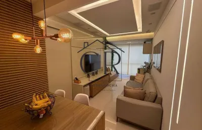 Lindíssimo apartamento a 50m da praia mais linda do litoral! porteira fechada!!