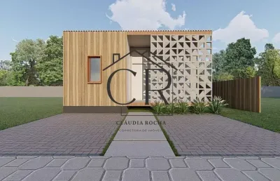 Casa em condomínio fechado com 2 quartos à venda na avenida tiradentes, abrantes, camaçari por r$ 400.000
