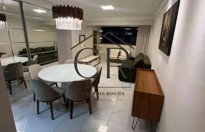 Apartamento exclusivo, totalmente mobiliado, porteira fechada!