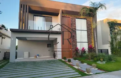 Casa em condomínio fechado com 4 quartos à venda na Rua Jauá, Alphaville (Abrantes), Camaçari