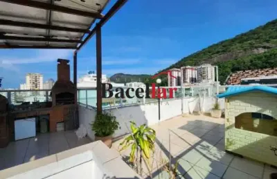 Apartamento com 4 quartos à venda na rua desembargador burle, humaitá, rio de janeiro, 147 m2 por r$ 1.699.000