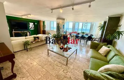 Apartamento com 4 quartos para alugar na avenida atlântica, copacabana, rio de janeiro, 260 m2 por r$ 23.000