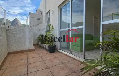 Cobertura com 3 quartos à venda na rua barão do bom retiro, grajaú, rio de janeiro, 106 m2 por r$ 745.000