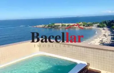 Cobertura com 4 quartos à venda na avenida atlântica, copacabana, rio de janeiro, 300 m2 por r$ 9.500.000