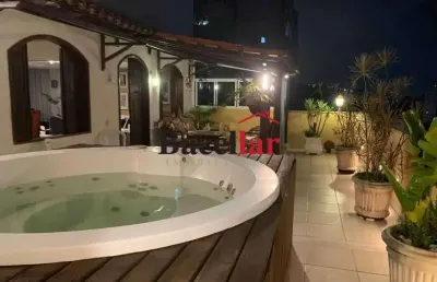 Cobertura com 3 quartos à venda na rua ribeiro guimarães, vila isabel, rio de janeiro, 298 m2 por r$ 1.849.999