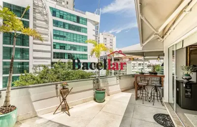 Cobertura com 3 quartos à venda na avenida afrânio de melo franco, leblon, rio de janeiro, 210 m2 por r$ 4.300.000