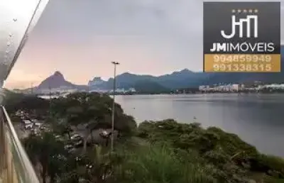 Flat a venda   lagoa vista maravilhosa  com um suíte rio de janeiro rj.